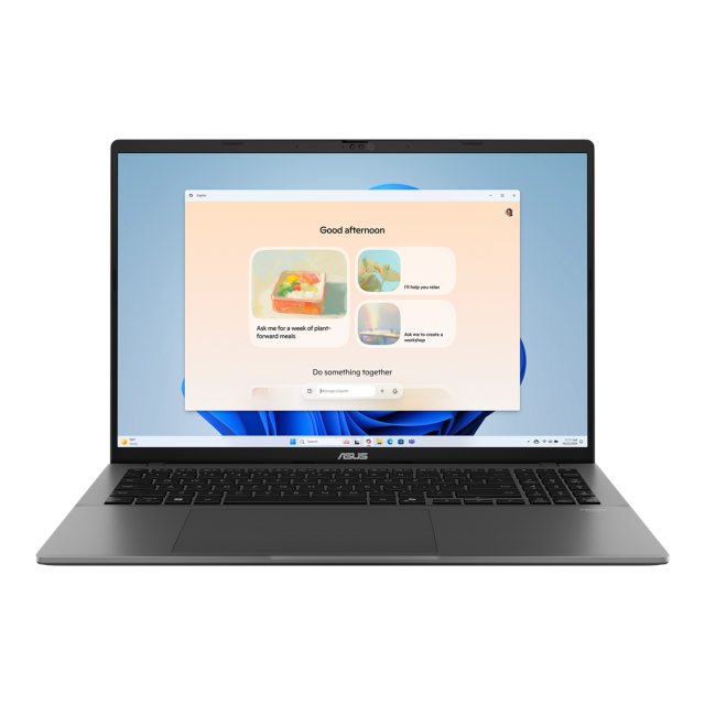 Лаптоп Asus Vivobook S16  M3607HA-RP038, AMD Ryzen 7 260 8C (3.80 / 5.010 GHz, 24MB Cache), 16.0" (40.64 cm) WUXGA IPS Anti-Glare Display, 144Hz, 16GB DDR5, 1TB SSD NVMe, Free DOS