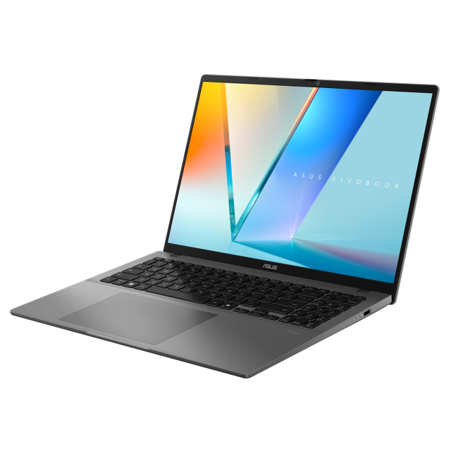 Лаптоп Asus Vivobook S16  M3607HA-RP038, AMD Ryzen 7 260 8C (3.80 / 5.010 GHz, 24MB Cache), 16.0" (40.64 cm) WUXGA IPS Anti-Glare Display, 144Hz, 16GB DDR5, 1TB SSD NVMe, Free DOS
