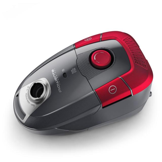 Прахосмукачка Rowenta RO3186EA, POWER XXL GREY & RED, 4,5L, 450W, 72dB, PRECISION FLEX Mini Turbo Brush, Parquet, 2 in 1(crevice+brush)