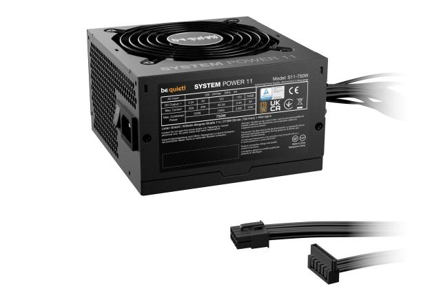 Захранване be quiet! Straight Power 11 750W, Active PFC, ATX 3.1, 80 PLUS BRONZE
