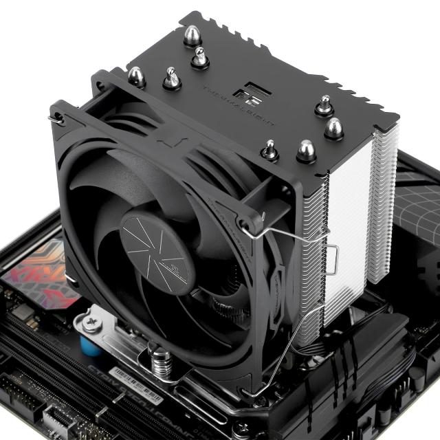 Охладител за процесор Thermalright Assassin X 90 SE V2, 4 pin PWM - LGA1851/AM5