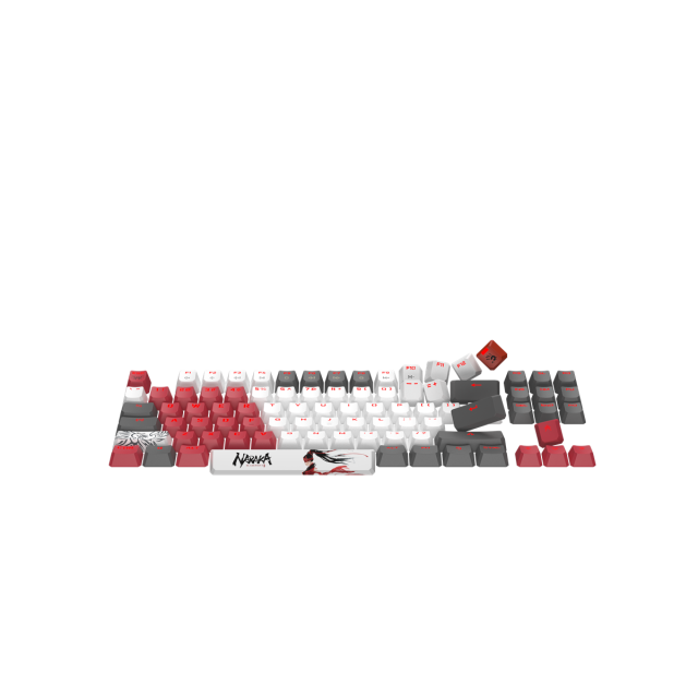 Клавиатура A4tech Bloody Naraka S87 TKL Backlit, механична, red switch, USB
