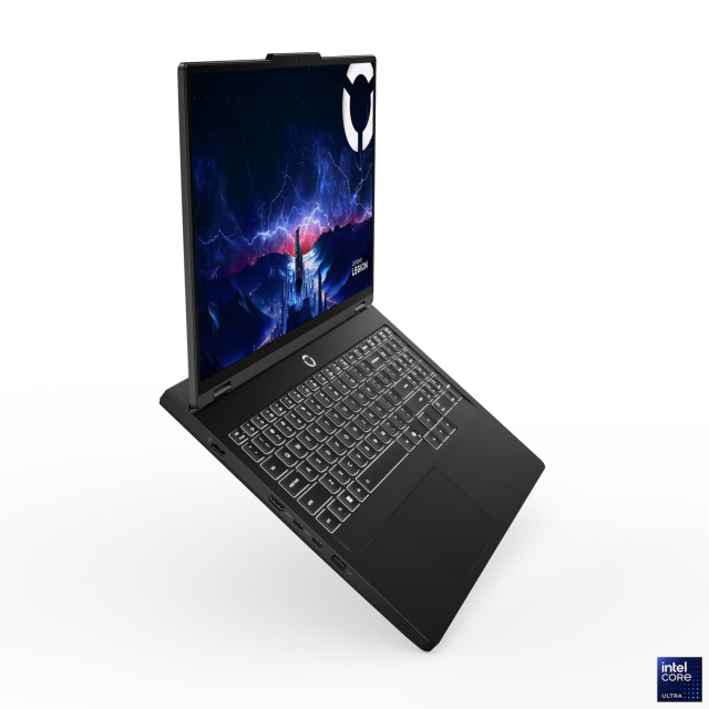 Лаптоп Lenovo Legion Pro 5 16IAX10H, Intel Core Ultra 9 275HX 24C (2.70 / 5.40 GHz, 36MB Cache), 16" (40.64 см) WQXGA OLED, 165Hz, NVIDIA RTX 5070 Ti 12GB GDDR7 DLSS 4, 32 GB, 1 TB SSD, Free DOS