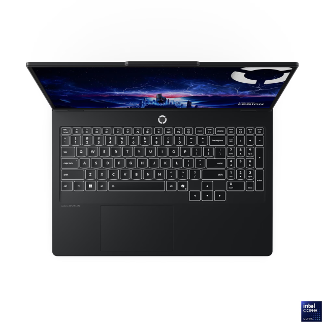 Лаптоп Lenovo Legion Pro 5 16IAX10H, Intel Core Ultra 9 275HX 24C (2.70 / 5.40 GHz, 36MB Cache), 16" (40.64 см) WQXGA OLED, 165Hz, NVIDIA RTX 5070 Ti 12GB GDDR7 DLSS 4, 32 GB, 1 TB SSD, Free DOS