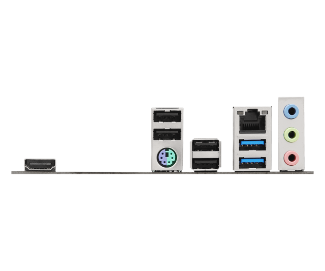 Дънна платка ASRock H810M-H, LGA1851, 2x DDR5, 1x M2, 4x SATA 6Gb/s, HDMI, Micro ATX