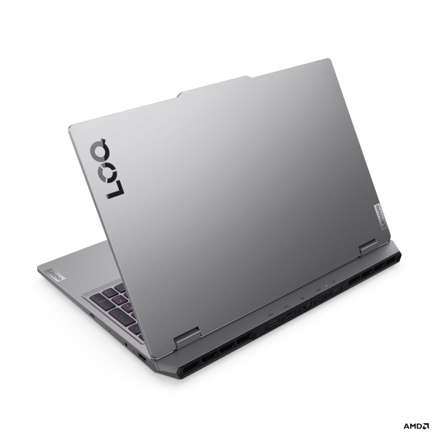 Лаптоп Lenovo LOQ 15AHP10, AMD Ryzen 7 250 8C (3.3 / 5.1 GHz, 16MB Cache), 15.6"(39.62cm) FHD IPS Anti-Glare Display, 144Hz, NVIDIA GF RTX 5060 8GB GDDR7 DLSS 4, 32GB DDR5, 1TB SSD NVMe, Free DOS