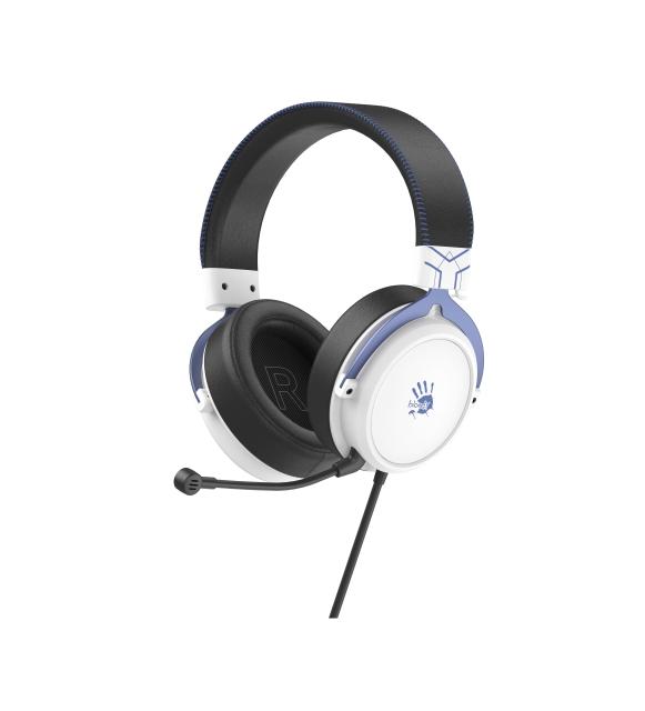 Слушалки А4tech Bloody M590i Sports Navy, микрофон, USB/3.5 mm жак