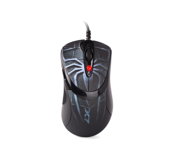 Мишка A4tech X7 XL-747H Oscar Blue Spider, лазерна (3600 dpi), 