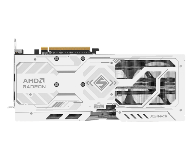 Видео карта ASRock RADEON RX 9060 XT Steel Legend 16GB OC GDDR6, 128-bit, HDMI, 2x DP