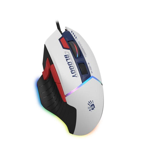 Мишка A4tech Bloody W95Max Sports Navy RGB Light, оптичена (12 000 CPI), USB