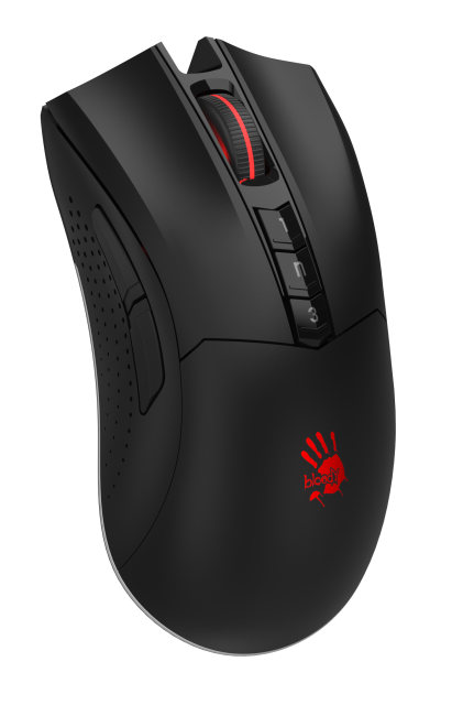 Мишка A4tech Bloody R90 Plus Stone Black, Wireless, оптичена (5 000 CPI)
