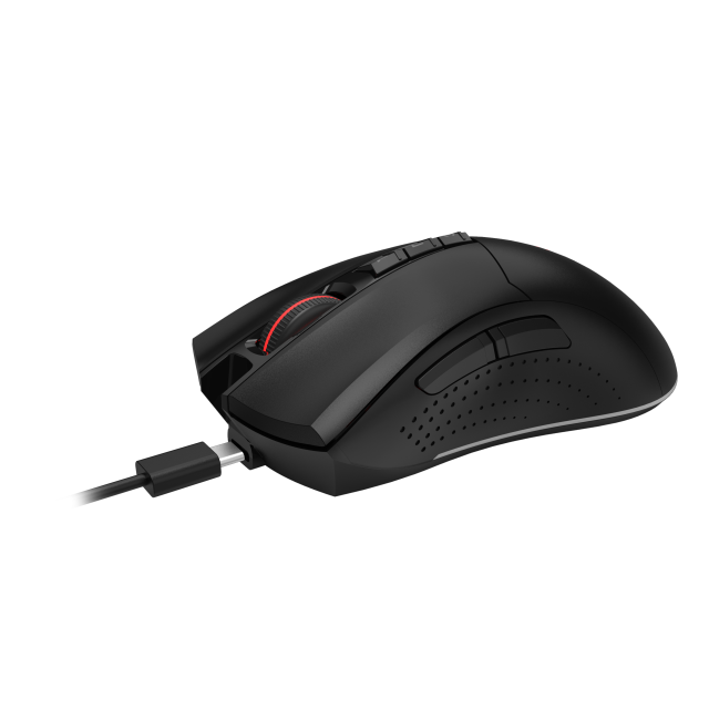 Мишка A4tech Bloody R90 Plus Stone Black, Wireless, оптичена (5 000 CPI)