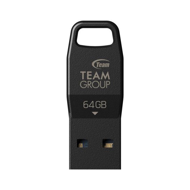 USB памет TEAM GROUP S5 64GB, USB 3.2 Gen 1, BLACK
