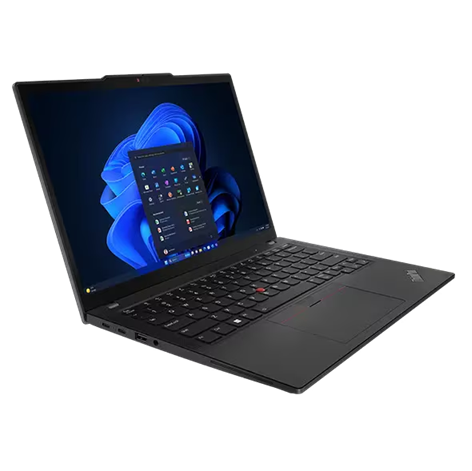 Лаптоп Lenovo ThinkPad X13 Gen 5, Intel Core Ultra 7 155U 12C (1.7/4.8GHz, 24MB Cache), 13.3" (33.78 cm) WUXGA, IPS, Anti-Glare, 16GB LPDDR5X, 512GB M.2 NVMe SSD, Free DOS