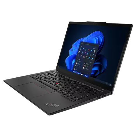 Лаптоп Lenovo ThinkPad X13 Gen 5, Intel Core Ultra 7 155U 12C (1.7/4.8GHz, 24MB Cache), 13.3" (33.78 cm) WUXGA, IPS, Anti-Glare, 16GB LPDDR5X, 512GB M.2 NVMe SSD, Free DOS