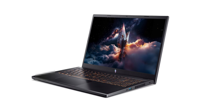 Лаптоп Acer Nitro V15 ANV15-52-536A, Intel Core 5 210H 8C (1.6 / 4.8 GHz, 12MB Cache), 15.6" (39.62cm) FHD IPS, NVIDIA RTX 4050 6GB GDDR6 DLSS 3, 16GB DDR5, 512GB M.2 NVMe SSD, Free DOS