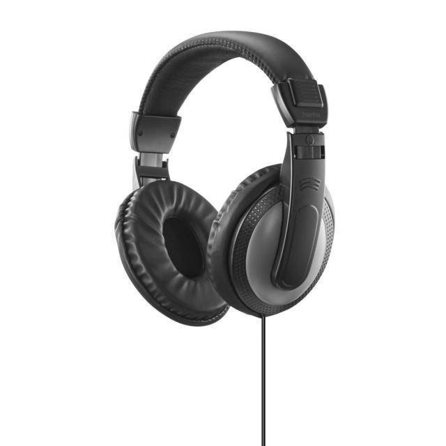HAMA Стерео слушалки "Shell II", Over-Ear, 3.5 mm jack, 2m, черни