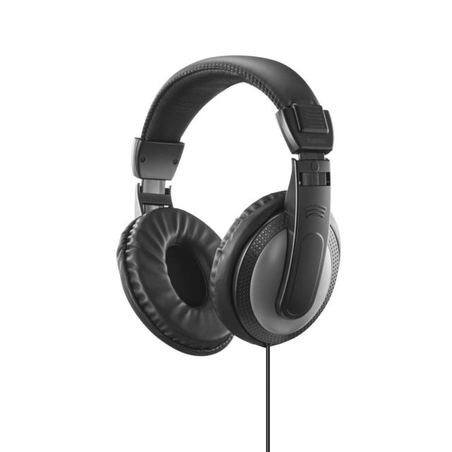 HAMA Стерео слушалки "Shell II", Over-Ear, 3.5 mm jack, 2m, черни