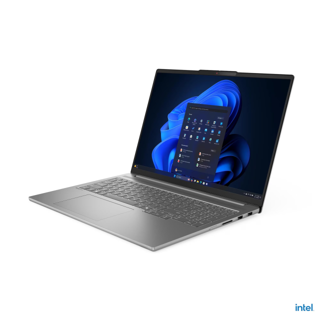 Лаптоп Lenovo IdeaPad Pro 5 16IAH10, Intel Core Ultra 7 255H 16C (1.5 / 5.1 GHz, 24MB Cache), 16" (40.64 см) OLED 120Hz, Intel Arc 140T, 24GB LPDDR5x, 1TB M.2 NVMe SSD, Free DOS