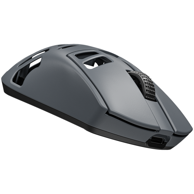 Мишка Lorgar MSE90W, Wireless, оптична (26 000 dpi), 7 бутона, PAW3395 сензор, Dark Grey