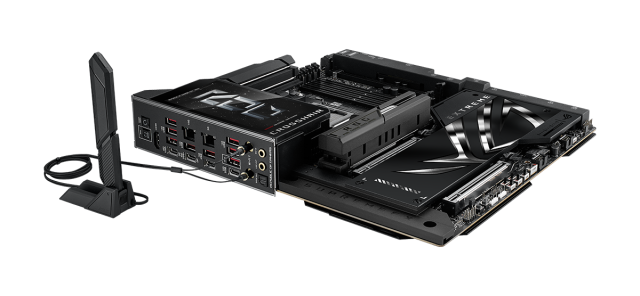 Дънна платка ASUS ROG CROSSHAIR X870E EXTREME Wi-Fi 7, AM5, 4x DDR5, PCIe 5.0, 5x M.2, 4x SATA, Type-C, HDMI, EATX