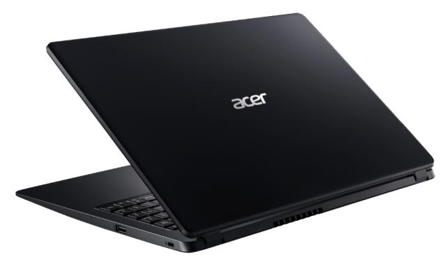Лаптоп Acer Aspire 3, A315-56-31R7, Intel Core i3-1005G1 (up to 3.4 GHz, 4MB), 15.6" FHD (1920x1080) AG, HD Cam, 8GB DDR4 (4GB onboard),  512GB SSD PCIe, Intel UHD, Linux, Black