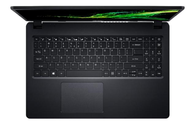 Лаптоп Acer Aspire 3, A315-56-31R7, Intel Core i3-1005G1 (up to 3.4 GHz, 4MB), 15.6" FHD (1920x1080) AG, HD Cam, 8GB DDR4 (4GB onboard),  512GB SSD PCIe, Intel UHD, Linux, Black