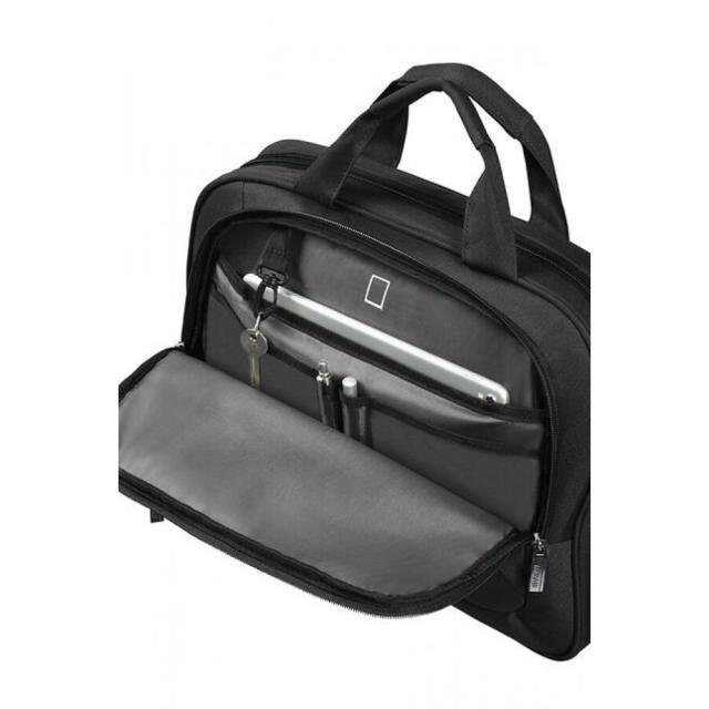 Чанта Samsonite At Work Laptop Bag 33.8-35.8cm/13.3-14.1" Black/Orange