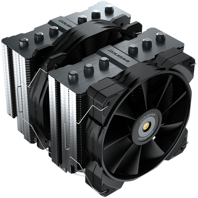 Охладител за процесор COUGAR FORZA 135 Air Cooling, Dual Tower, 4 pin PWM - LGA1851/AM5