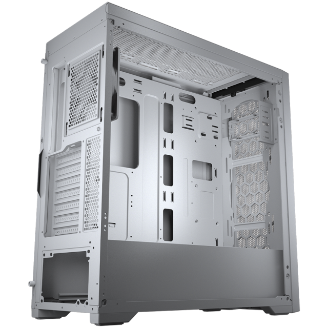 Кутия COUGAR MX330-G PRO White, Mid Tower, 1 x USB 2.0, 2 x USB 3.0, 1 x USB Type-C, Mini ITX / Micro ATX / ATX