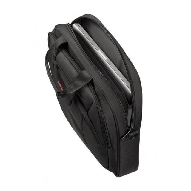 Чанта Samsonite At Work Laptop Bag 39.6cm/15.6" Black/Orange