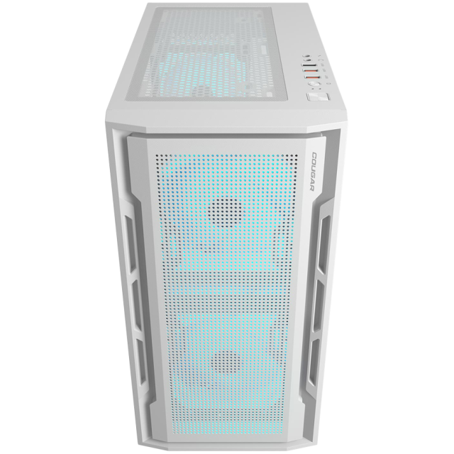 Кутия COUGAR UNIFACE MINI RGB White, Mini Tower, 2 x USB 3.0, 1 x USB 2.0, Mini ITX / Micro ATX
