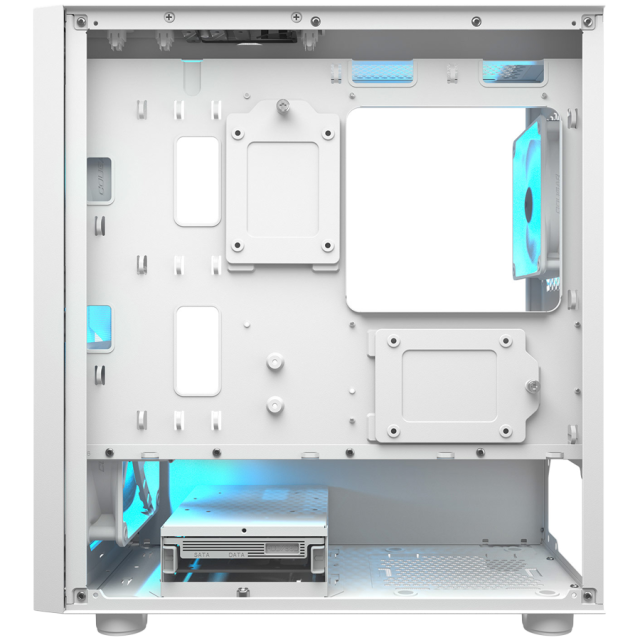 Кутия COUGAR UNIFACE MINI RGB White, Mini Tower, 2 x USB 3.0, 1 x USB 2.0, Mini ITX / Micro ATX