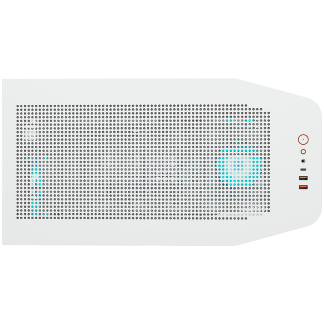 Кутия COUGAR FV270 RGB White, Mid Tower, 2 x USB 3.0, 1 x USB Type-C, Mini ITX / Micro ATX / ATX / CEB / E-ATX