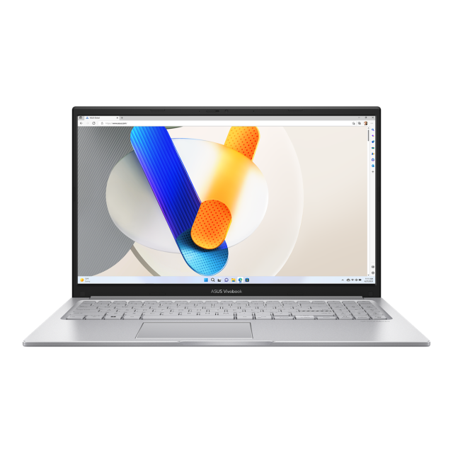 Лаптоп ASUS Vivobook 15 X1504VA-BQ2911, Intel Core 5 120U 10C (1.4 / 5.0 GHz, 12MB Cache), 15.6'' (39.62 cm) FHD IPS, Intel Iris Xe Graphics, 16GB DDR4, 512GB M.2 NVMe SSD, Free DOS