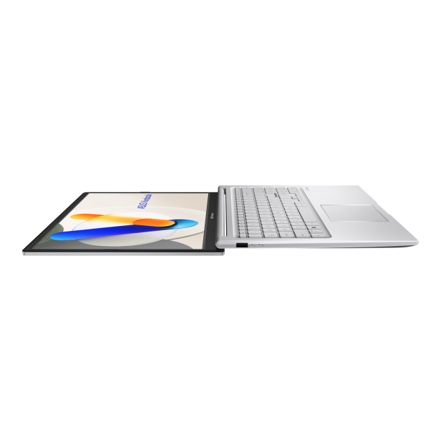 Лаптоп ASUS Vivobook 15 X1504VA-BQ2911, Intel Core 5 120U 10C (1.4 / 5.0 GHz, 12MB Cache), 15.6'' (39.62 cm) FHD IPS, Intel Iris Xe Graphics, 16GB DDR4, 512GB M.2 NVMe SSD, Free DOS