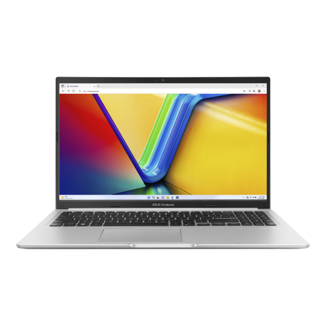Лаптоп ASUS Vivobook 15 M1502YA-BQ580, AMD Ryzen 7 5825U 8C (2.0 / 4.5 GHz, 16MB Cache), AMD Radeon RX Vega 8, 16GB DDR4, 512 GB M.2 NVMe SSD, Free DOS