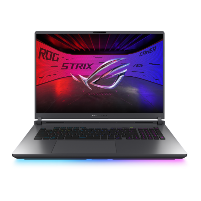 Лаптоп ASUS ROG Strix G18 G815LM-S9047, Intel Core Ultra 9 275HX 24C (2.70 / 5.40 GHz, 36MB Cache), 18.0" (45.72 cm) WQXGA  ROG Nebula IPS, NVIDIA RTX 5060 8GB GDDR7 DLSS 4, 16GB DDR5, 1TB M.2 NVMe SSD, Free DOS