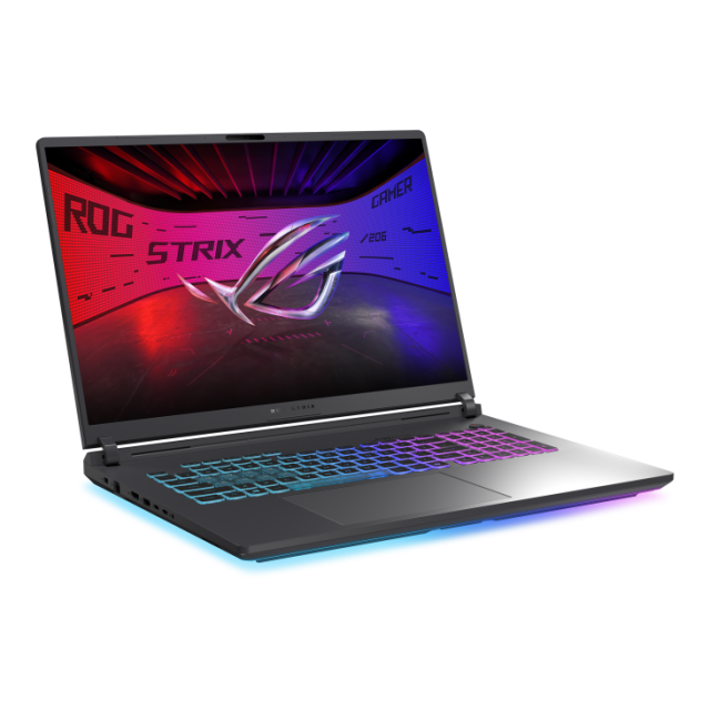 Лаптоп ASUS ROG Strix G18 G815LM-S9047, Intel Core Ultra 9 275HX 24C (2.70 / 5.40 GHz, 36MB Cache), 18.0" (45.72 cm) WQXGA  ROG Nebula IPS, NVIDIA RTX 5060 8GB GDDR7 DLSS 4, 16GB DDR5, 1TB M.2 NVMe SSD, Free DOS