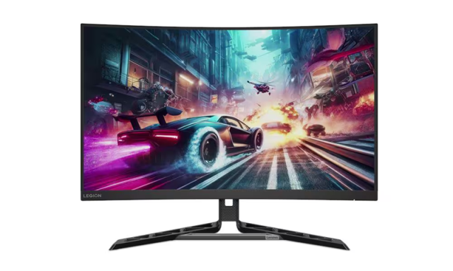 Монитор Lenovo R32QC-30, 31.5" (80.01 cm) WLED IPS Anti-glare, Curvature 1500R, 180Hz, 0.5ms, 3000:1, 350 cd/m2, HDMI, DP, Tilt, Swivel, Height Adjust Stand