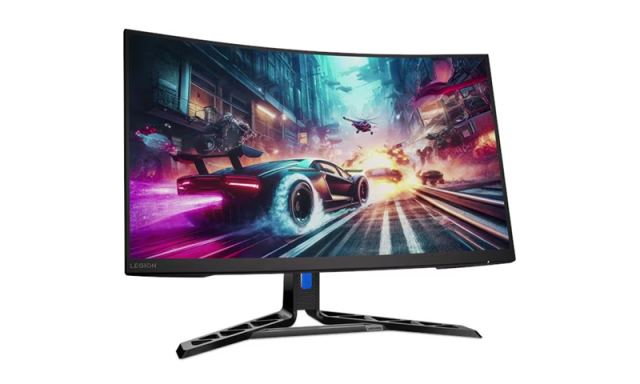 Монитор Lenovo R32QC-30, 31.5" (80.01 cm) WLED IPS Anti-glare, Curvature 1500R, 180Hz, 0.5ms, 3000:1, 350 cd/m2, HDMI, DP, Tilt, Swivel, Height Adjust Stand