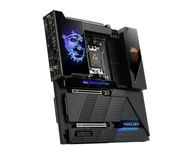 Дънна платка MSI MEG X870E GODLIKE, AM5, 4x DDR5, 7x M.2, 4 x SATA, Wi-Fi 7/ Bluetooth 5.4, E-ATX 
