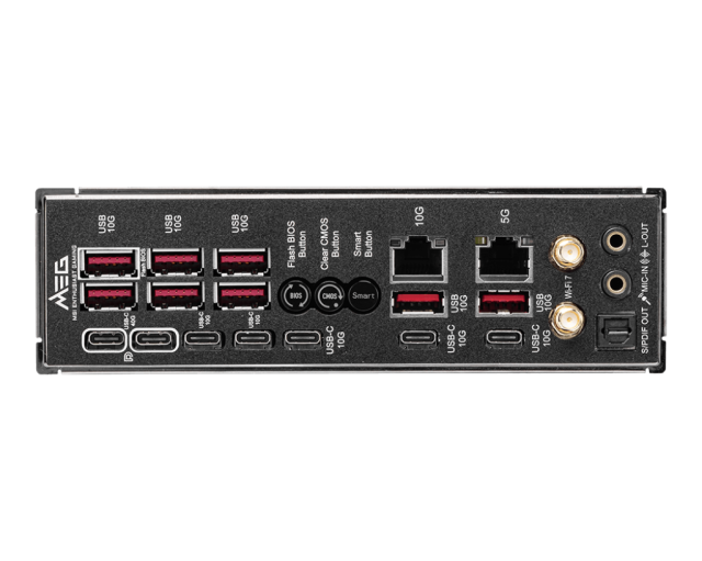 Дънна платка MSI MEG X870E GODLIKE, AM5, 4x DDR5, 7x M.2, 4 x SATA, Wi-Fi 7/ Bluetooth 5.4, E-ATX 