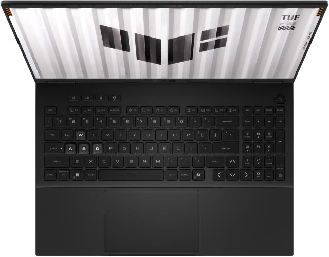 Лаптоп ASUS TUF Gaming F16 2025 FX608JH-RV009, Intel Core i5-13450HX 10C (2.4/4.6GHz, 20MB Cache), 16.0" (40.64 cm) FHD+ IPS Anti-glare display, NVIDIA RTX 5050 8GB GDDR7 DLSS 4, 16GB DDR5, 1TB M.2 NVMe SSD, Free DOS