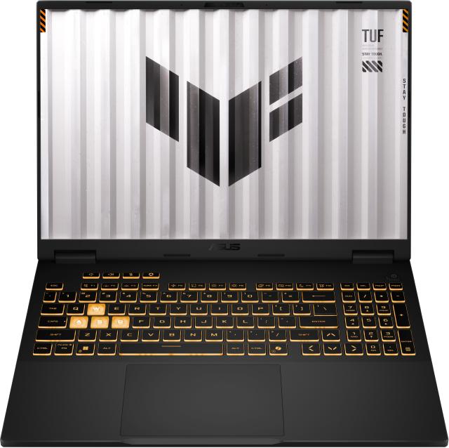 Лаптоп ASUS TUF Gaming F16 2025 FX608JH-RV009, Intel Core i5-13450HX 10C (2.4/4.6GHz, 20MB Cache), 16.0" (40.64 cm) FHD+ IPS Anti-glare display, NVIDIA RTX 5050 8GB GDDR7 DLSS 4, 16GB DDR5, 1TB M.2 NVMe SSD, Free DOS