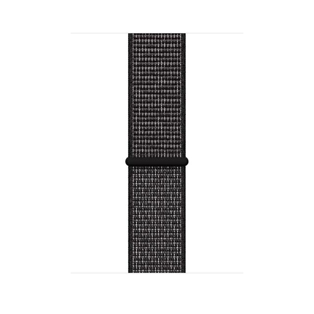 Каишка за часовник Apple Watch 44mm Nike Band:Black Nike Sport Loop