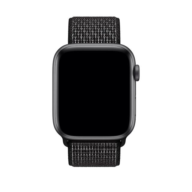 Каишка за часовник Apple Watch 44mm Nike Band:Black Nike Sport Loop
