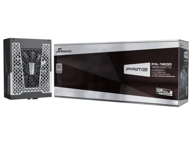 Захранване Seasonic PRIME TX-1600 1600W, Active PFC, PCIe Gen 5.1/ATX 3.1, 80 PLUS Titanium, Fully Modular