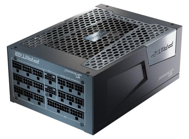 Захранване Seasonic PRIME TX-1600 1600W, Active PFC, PCIe Gen 5.1/ATX 3.1, 80 PLUS Titanium, Fully Modular