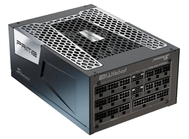 Захранване Seasonic PRIME TX-1600 1600W, Active PFC, PCIe Gen 5.1/ATX 3.1, 80 PLUS Titanium, Fully Modular